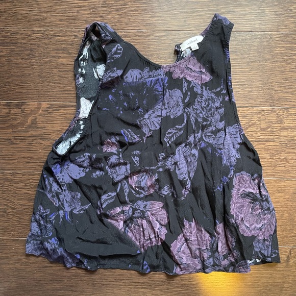 Wilfred Octave floral sleeveless blouse S - Picture 2 of 3